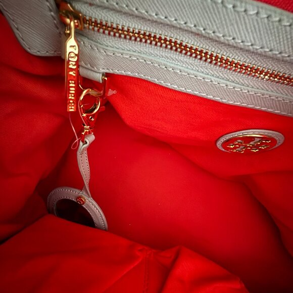 Tory Burch Pale Blue Doctor Bag - Picture 16 of 16